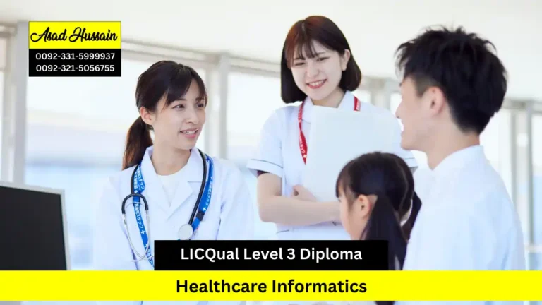 LICQual Level 3 Diploma in Healthcare Informatics