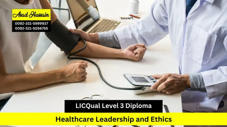 LICQual Level 3 Diploma in Healthcare Leadership and Ethics