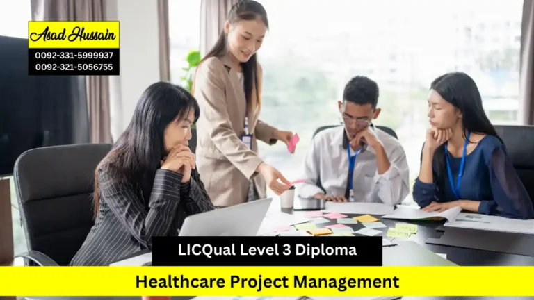 LICQual Level 3 Diploma in Healthcare Project Management