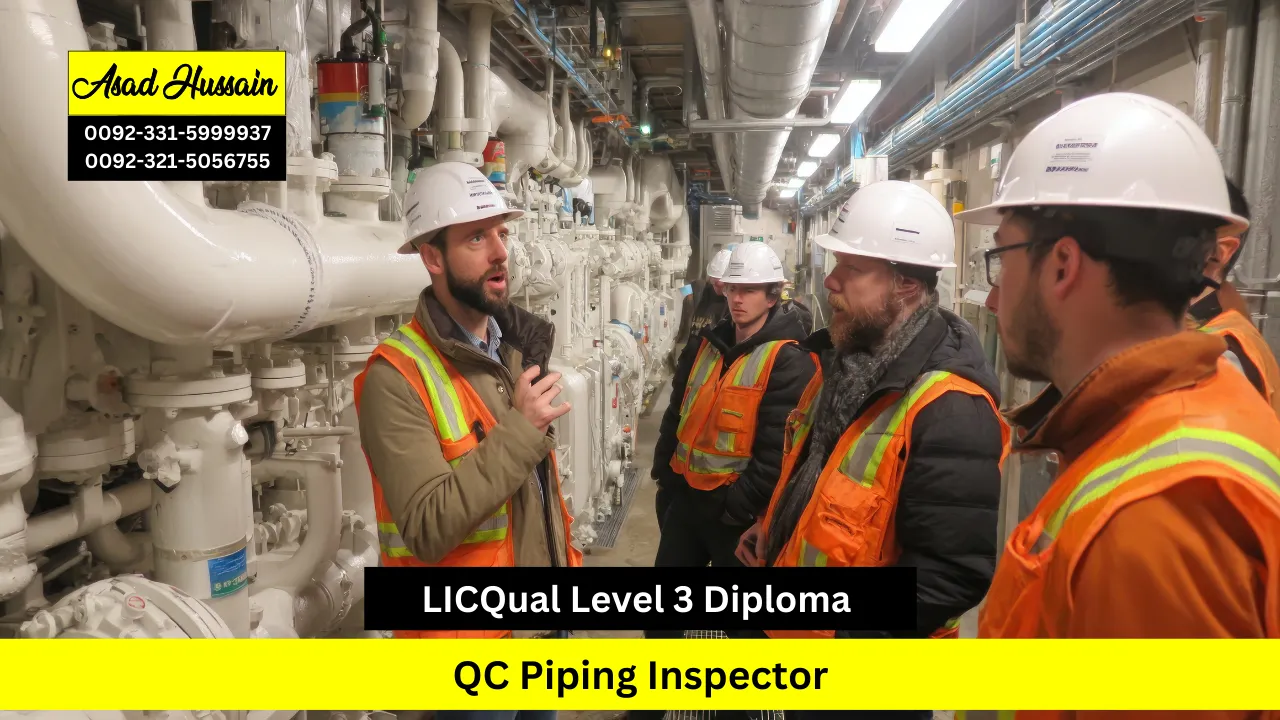 LICQual Level 3 Diploma in QC Piping Inspector