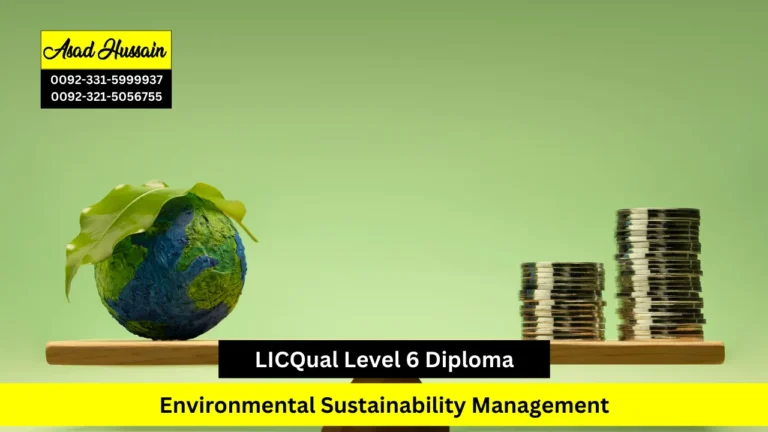 LICQual Level 6 Diploma in Environmental Sustainability Management