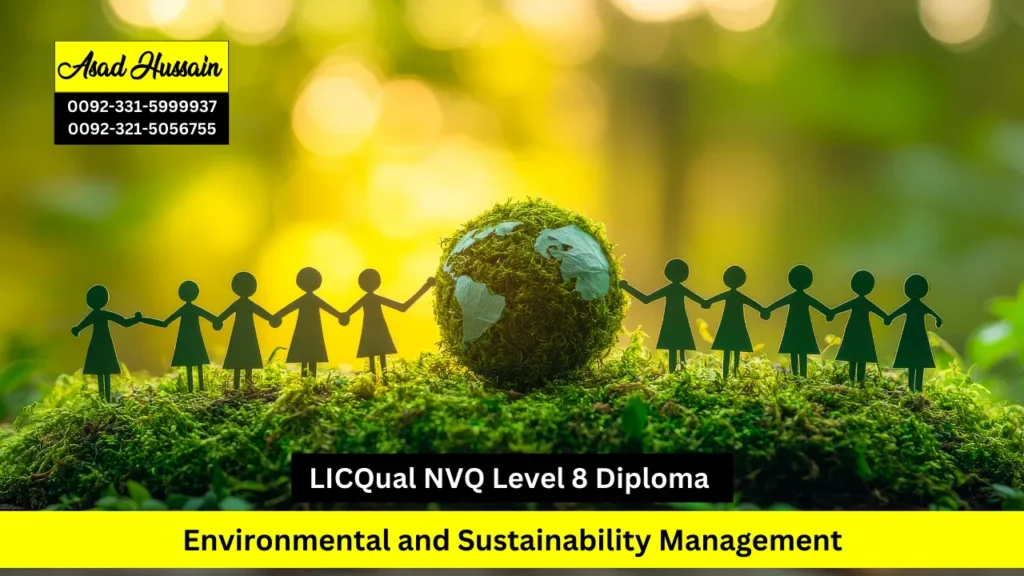 LICQual NVQ Level 8 Diploma in Environmental and Sustainability Management