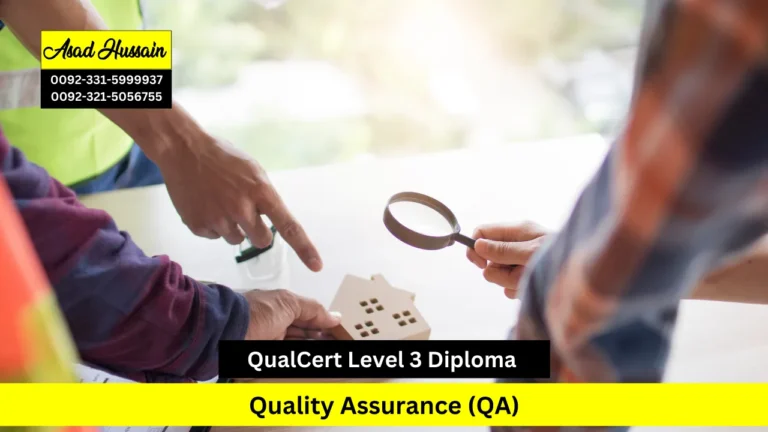 QualCert Level 3 Diploma in Quality Assurance (QA)