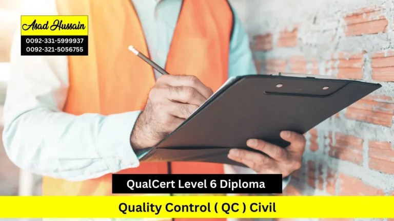 QualCert Level 6 Diploma in Quality Control (QC) Civil