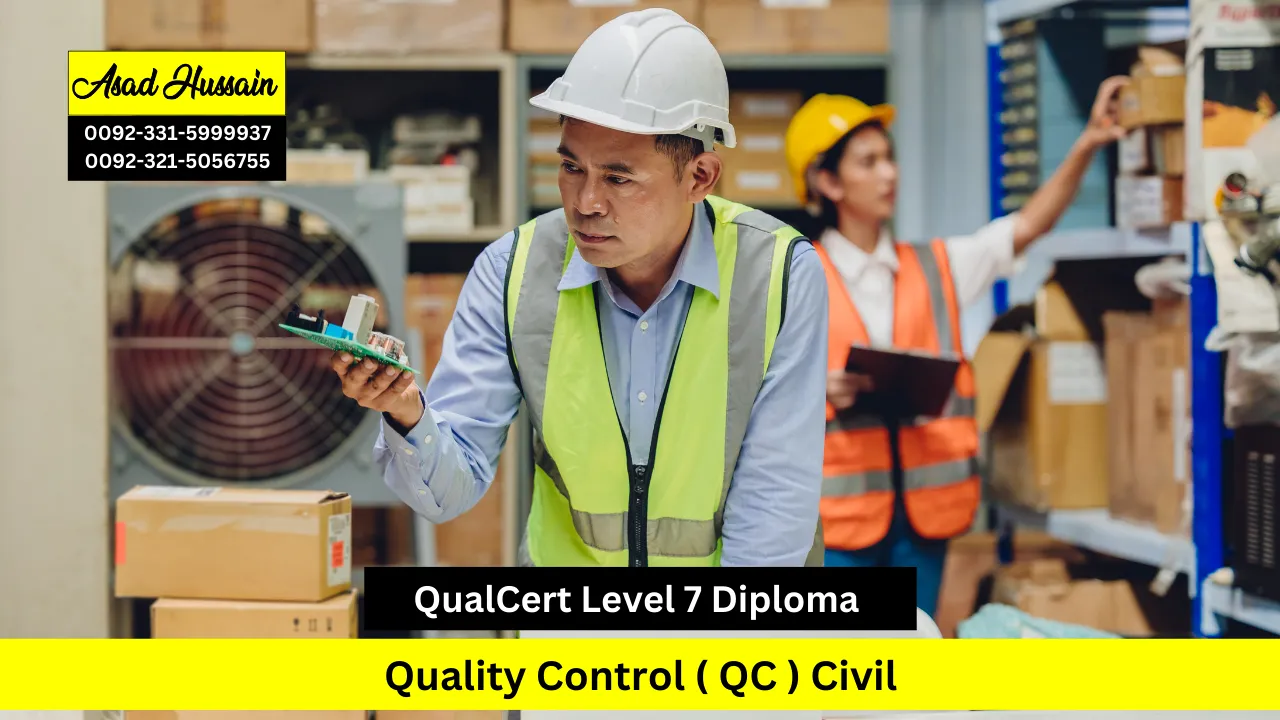 QualCert Level 7 Diploma in Quality Control (QC) Civil