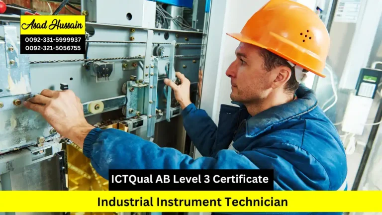 ICTQual AB Level 3 Certificate in Industrial Instrument Technician