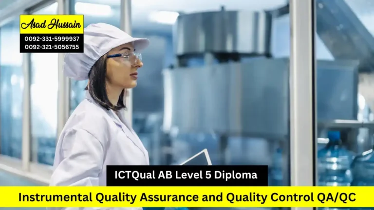 ICTQual AB Level 5 Diploma in Instrumental Quality Assurance and Quality Control QA/QC