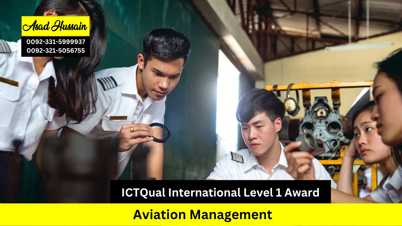 ICTQual International Level 1 Award in Aviation Management