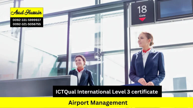 ICTQual International Level 3 Certificate in Airport Management