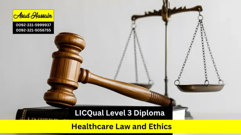 LICQual Level 3 Diploma in Healthcare Law and Ethics