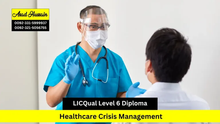 LICQual Level 6 Diploma in Healthcare Crisis Management