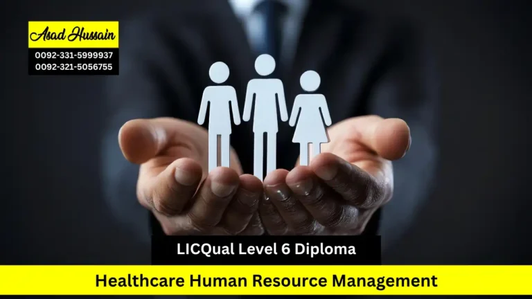 LICQual Level 6 Diploma in Healthcare Human Resource Management 