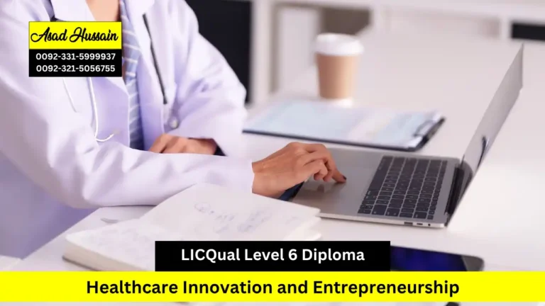 LICQual Level 6 Diploma in Healthcare Innovation and Entrepreneurship