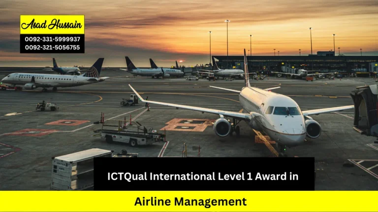 ICTQual International Level 1 Award in Airline Management