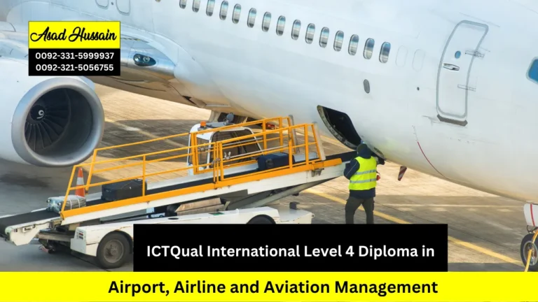 ICTQual International Level 4 Diploma in Airport, Airline and Aviation Management