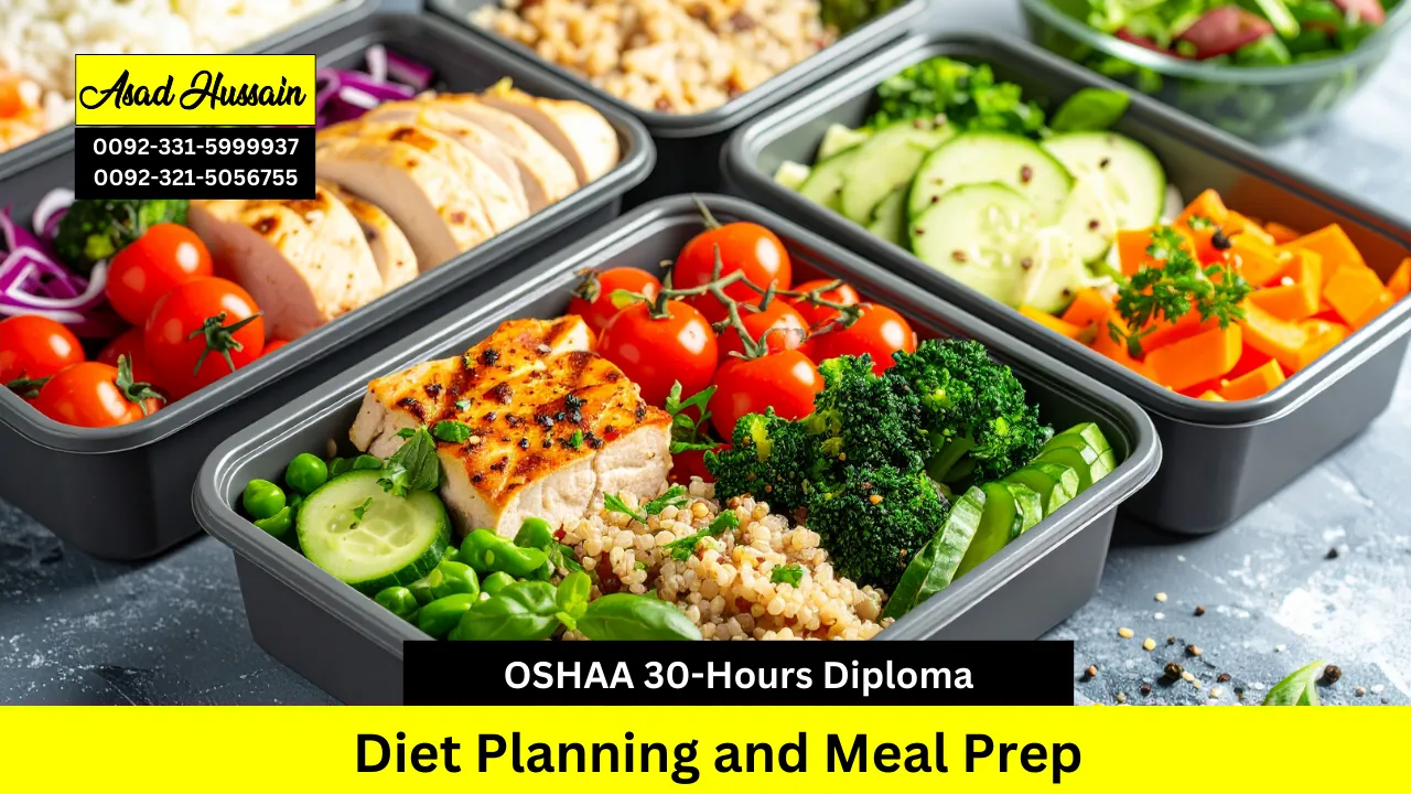 OSHAA 30-Hours Advance Diploma in Diet Planning and Meal Prep