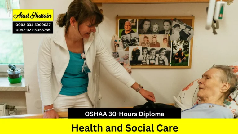 OSHAA 30-Hours Diploma in Health and Social Care