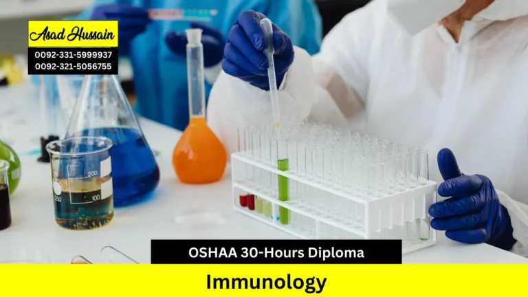 OSHAA 30-Hours Diploma in Immunology