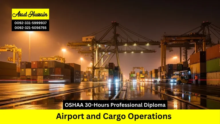 OSHAA 30-Hours Professional Diploma in Airport and Cargo Operations