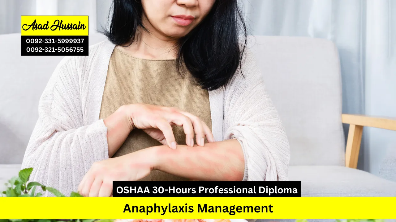 OSHAA 30-Hours Professional Diploma in Anaphylaxis Management