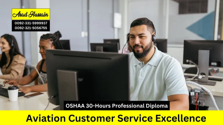 OSHAA 30-Hours Professional Diploma in Aviation Customer Service Excellence