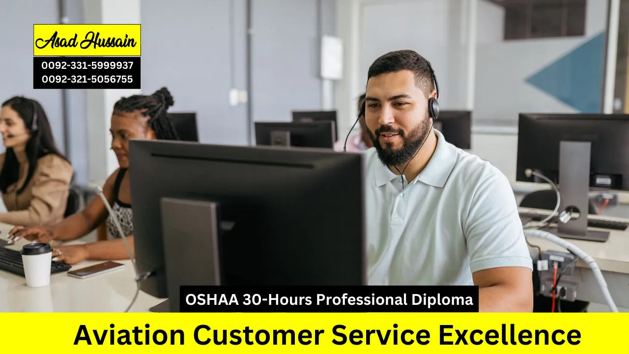 OSHAA 30-Hours Professional Diploma in Aviation Customer Service Excellence