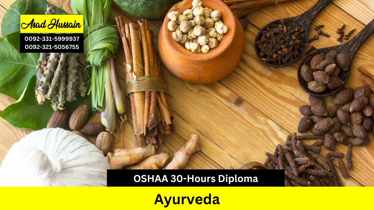 OSHAA 30-Hours Professional Diploma in Ayurveda