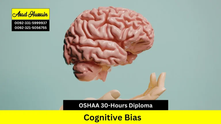 OSHAA 30-Hours Professional Diploma in Cognitive Bias