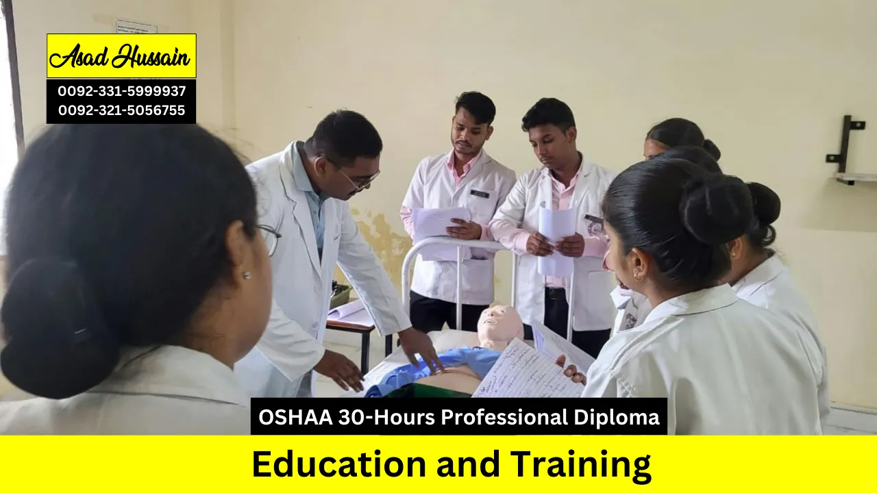 OSHAA 30-Hours Professional Diploma in Education and Training