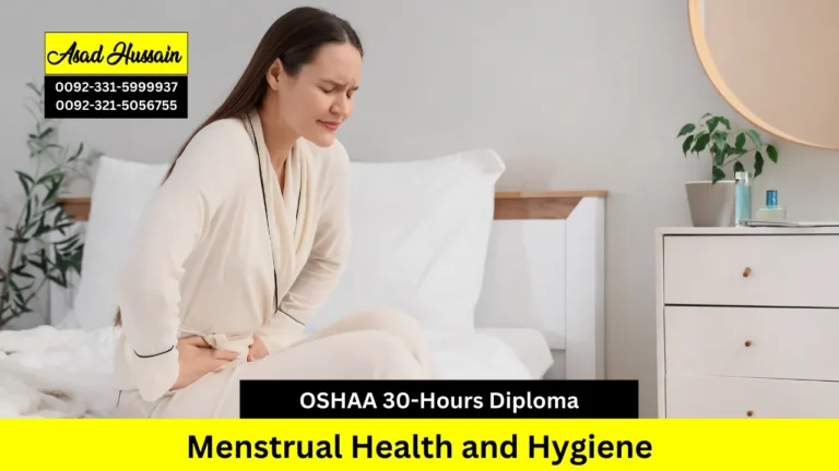 OSHAA 30-Hours Professional Diploma in Menstrual Health and Hygiene