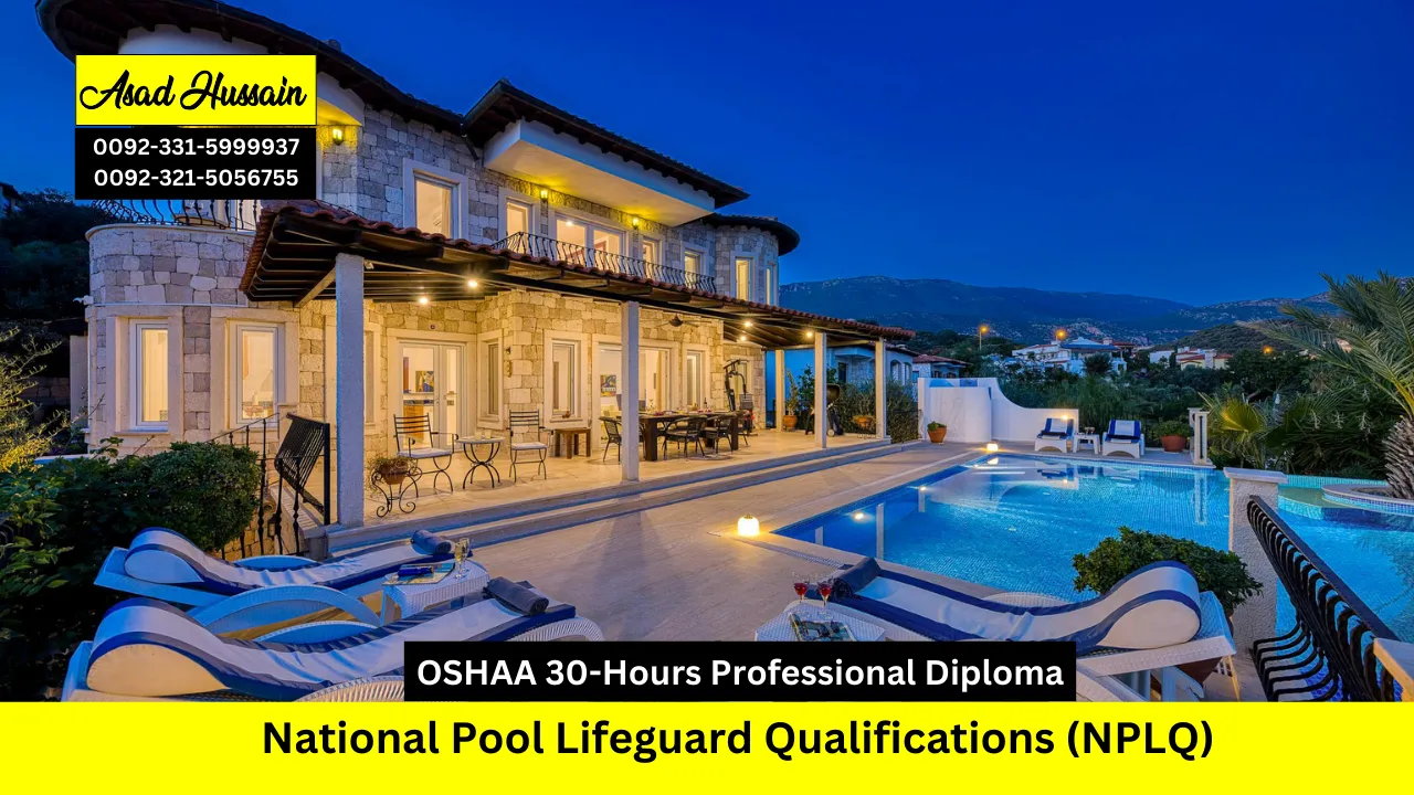 OSHAA 30-Hours Professional Diploma in National Pool Lifeguard Qualifications (NPLQ)