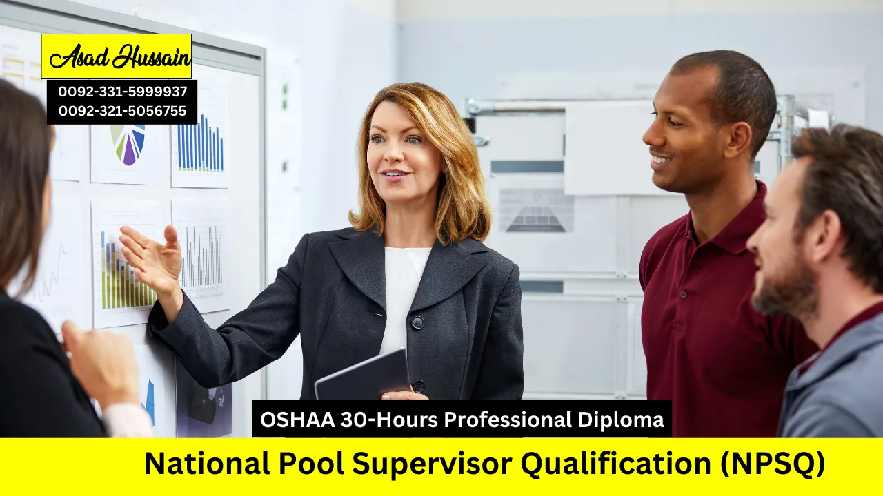 OSHAA 30-Hours Professional Diploma in National Pool Supervisor Qualification (NPSQ)