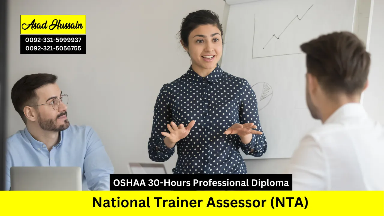 OSHAA 30-Hours Professional Diploma in National Trainer Assessor (NTA)