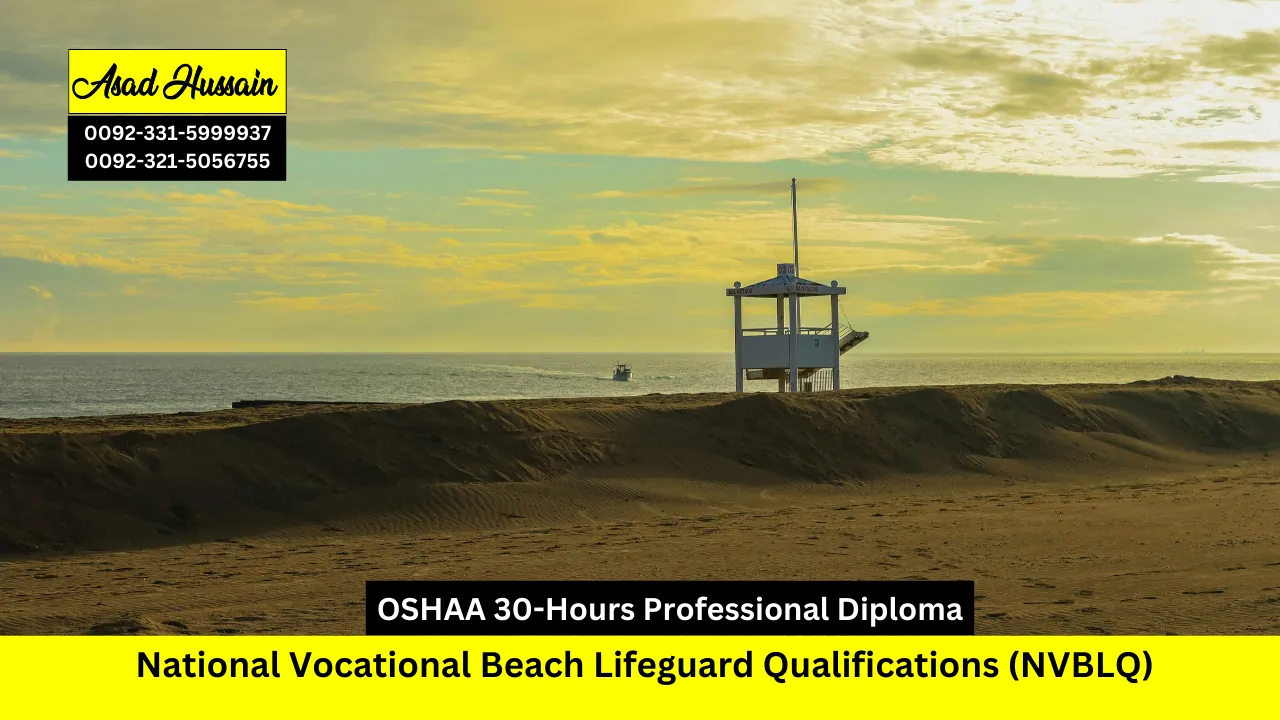 OSHAA 30-Hours Professional Diploma in National Vocational Beach Lifeguard Qualifications (NVBLQ)