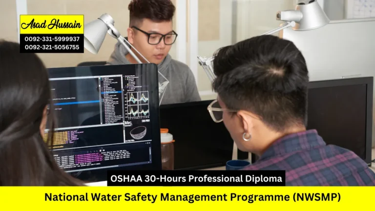 OSHAA 30-Hours Professional Diploma in National Water Safety Management Programme (NWSMP)