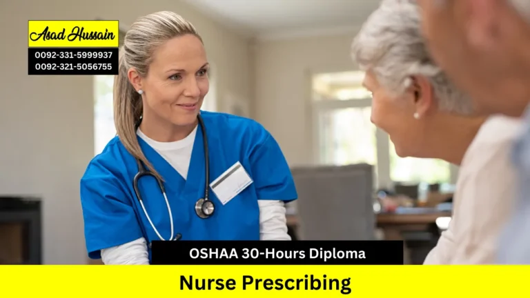OSHAA 30-Hours Professional Diploma in Nurse Prescribing