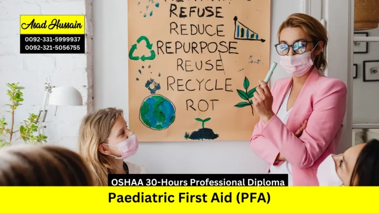 OSHAA 30-Hours Professional Diploma in Paediatric First Aid (PFA)