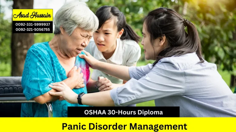 OSHAA 30-Hours Professional Diploma in Panic Disorder Management