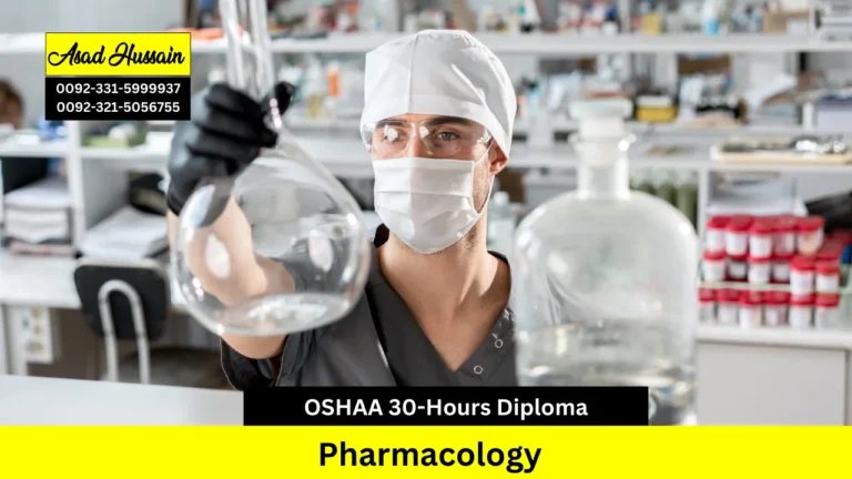 OSHAA 30-Hours Professional Diploma in Pharmacology