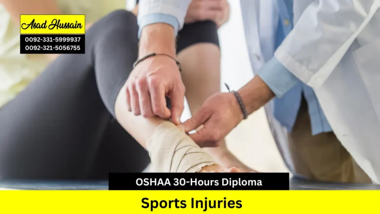 OSHAA 30-Hours Professional Diploma in Sports Injuries