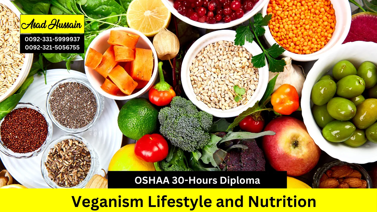 OSHAA 30-Hours Professional Diploma in Veganism Lifestyle and Nutrition
