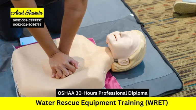 OSHAA 30-Hours Professional Diploma in Water Rescue Equipment Training (WRET)