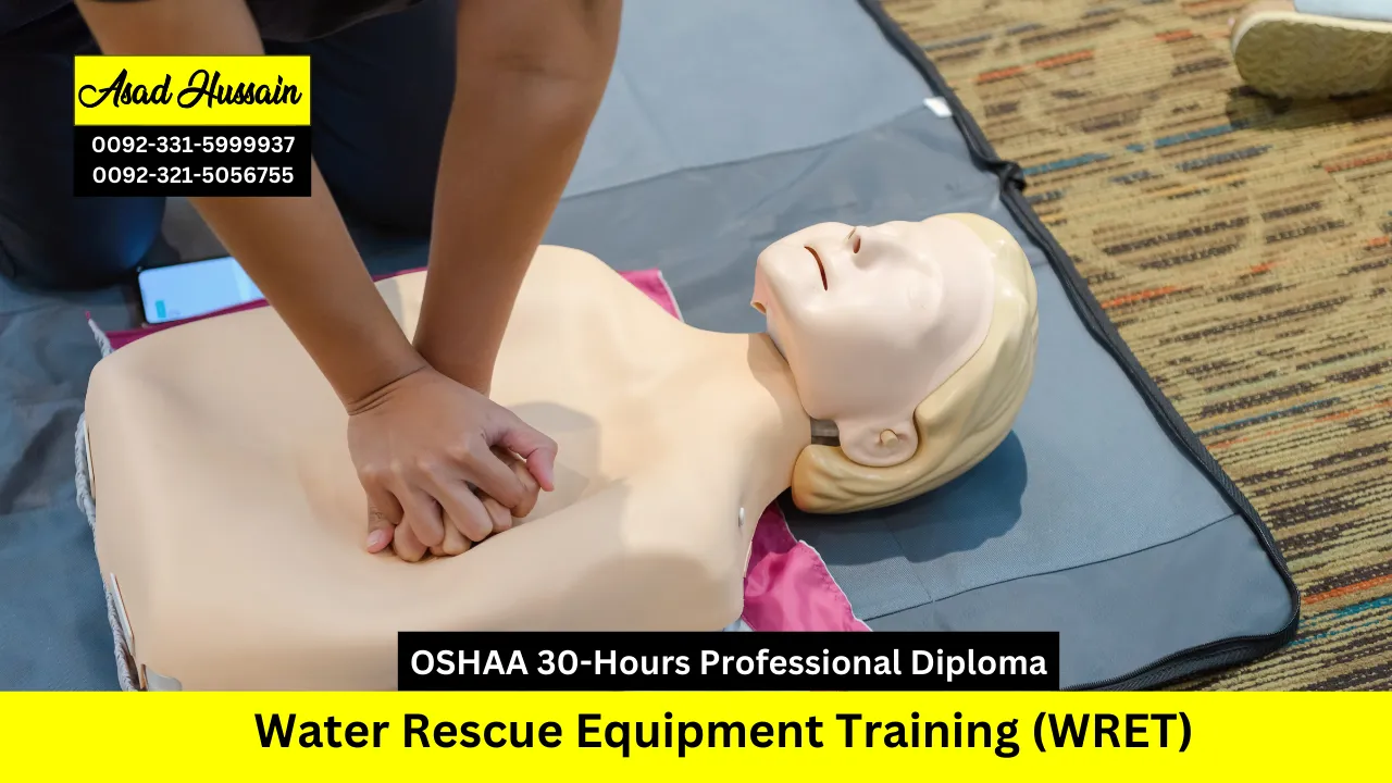 OSHAA 30-Hours Professional Diploma in Water Rescue Equipment Training (WRET)