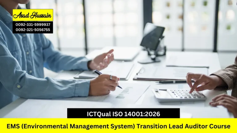 ICTQual ISO 14001:2026 EMS (Environmental Management System) Transition Lead Auditor Course