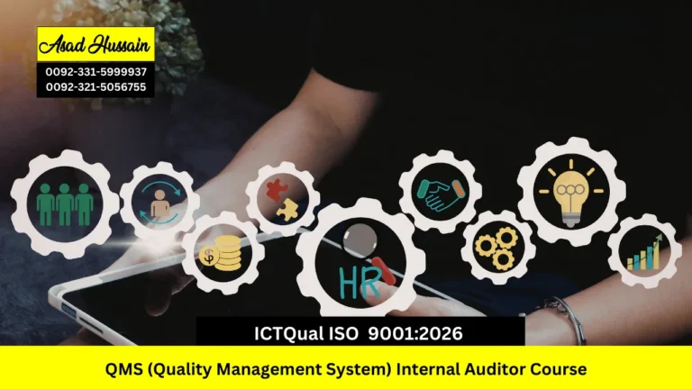 ICTQual ISO 9001:2026 QMS (Quality Management System) Internal Auditor Course