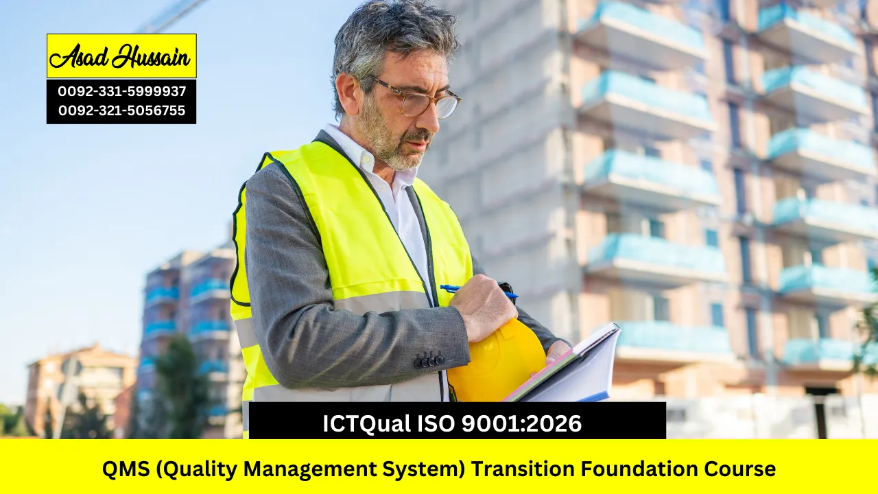ICTQual ISO 9001:2026 QMS (Quality Management System) Transition Foundation Course