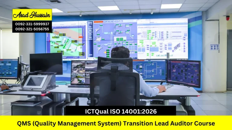 ICTQual ISO 9001:2026 QMS (Quality Management System) Transition Lead Auditor Course
