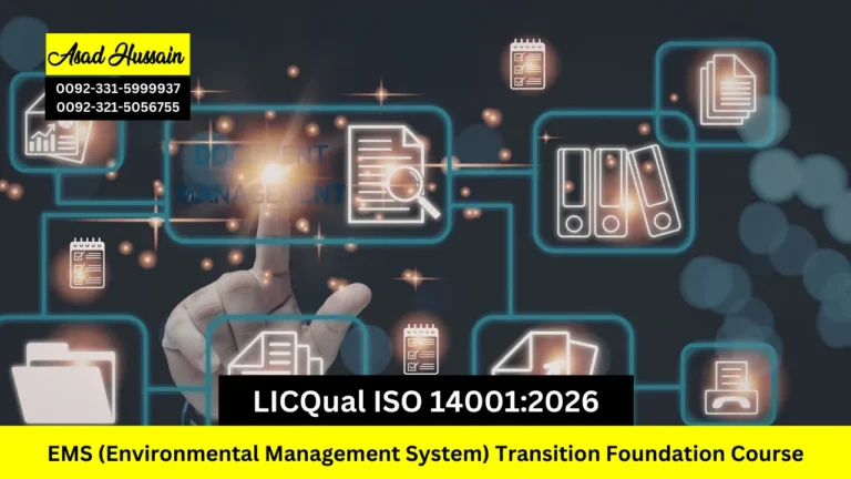 LICQual ISO 14001:2026 EMS (Environmental Management System) Transition Foundation Course