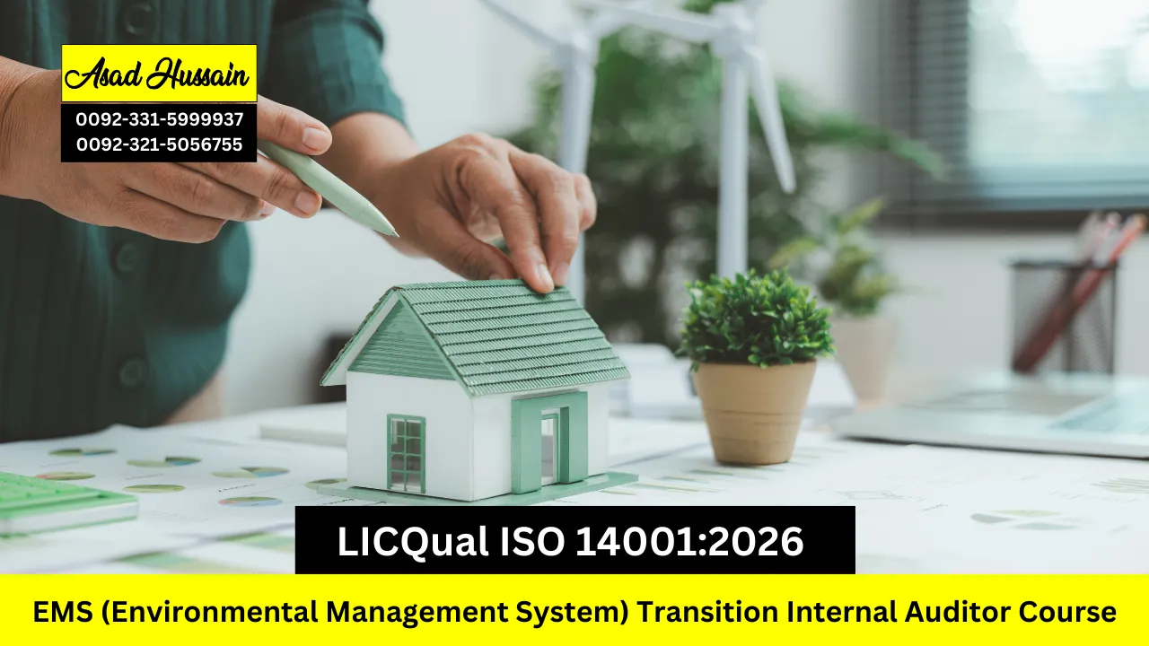LICQual ISO 14001:2026 EMS (Environmental Management System) Transition Internal Auditor Course