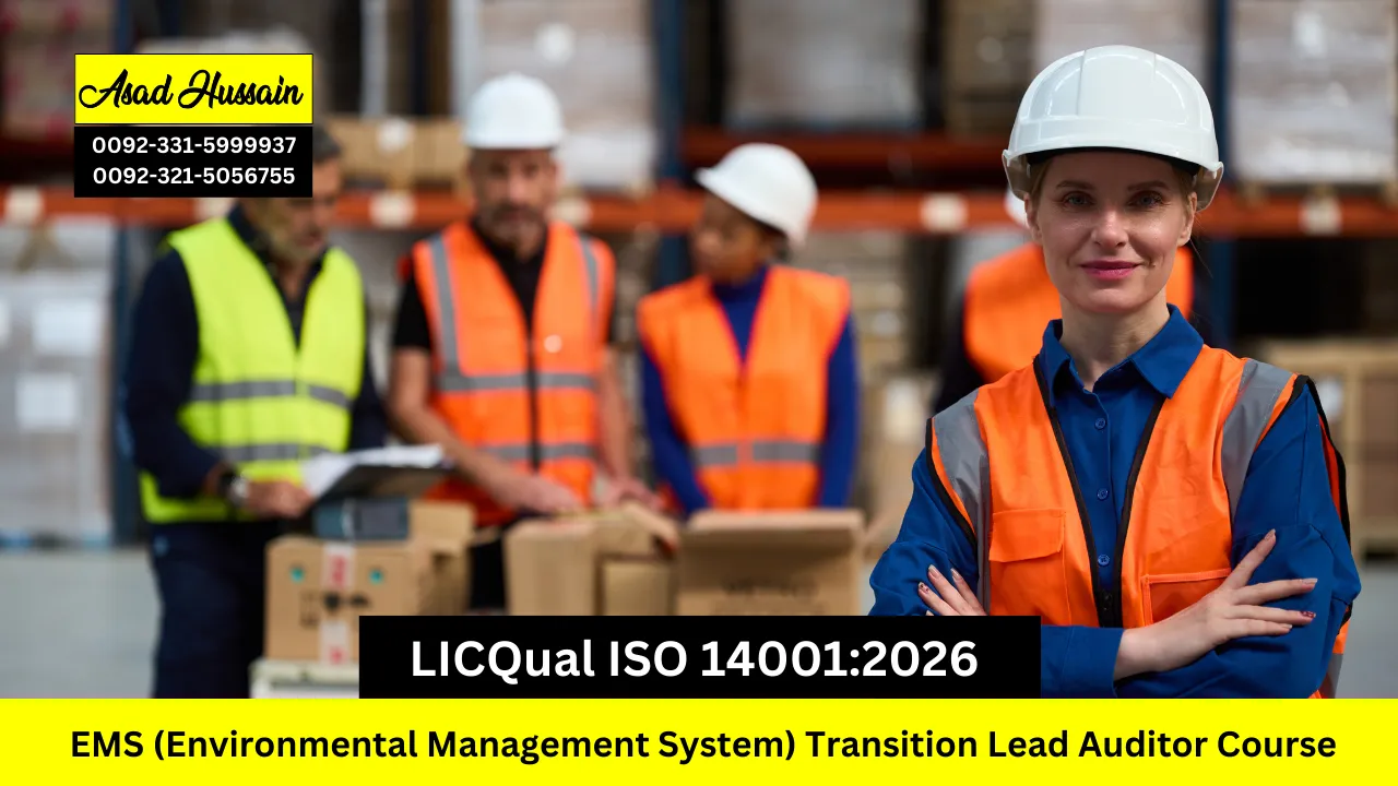 LICQual ISO 14001:2026 EMS (Environmental Management System) Transition Lead Auditor Course